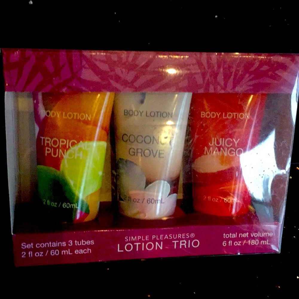 Simple Pleasures Lotion Trio Gift Set